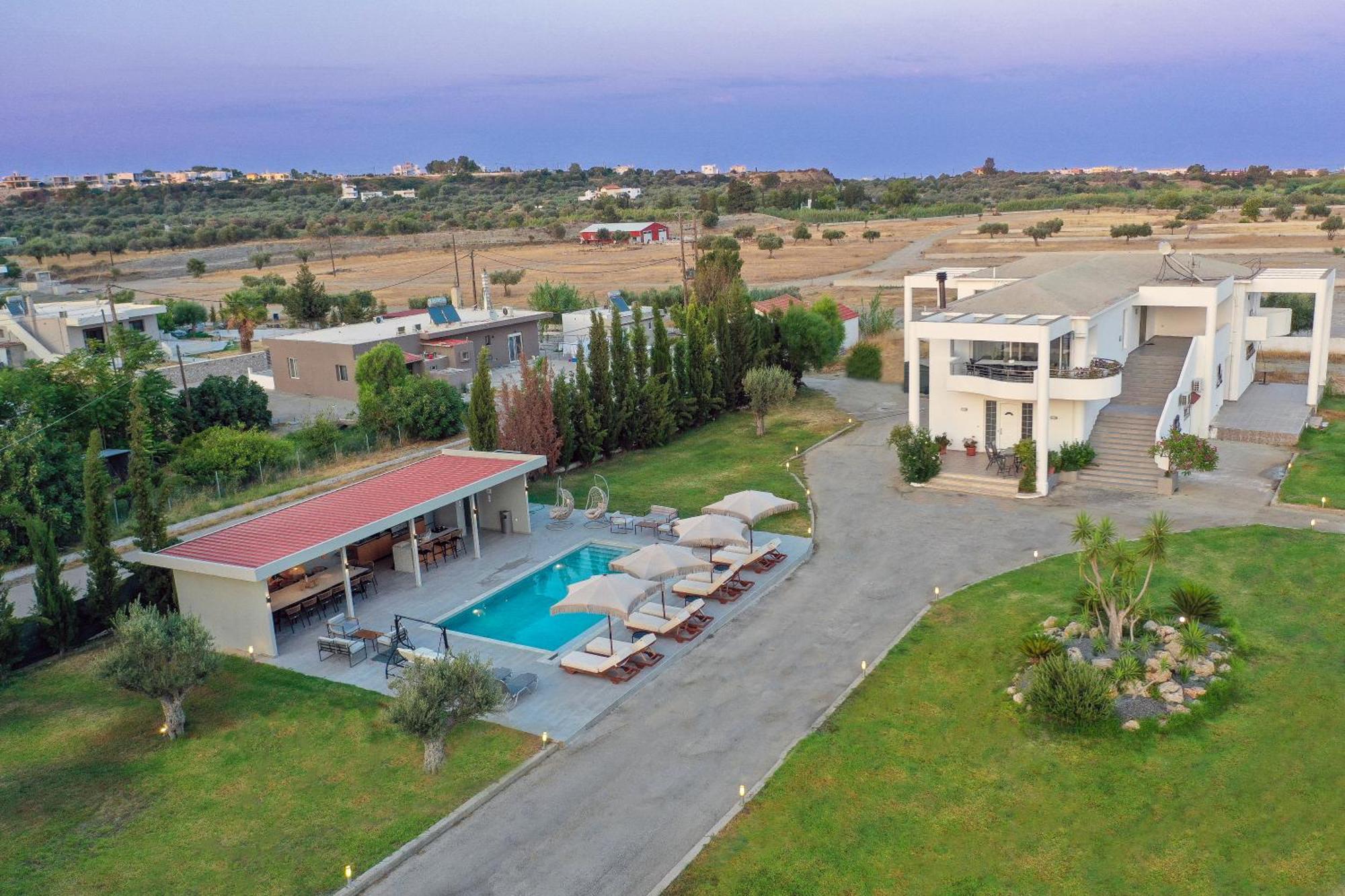 Villa Nikoli Kolymbia Buitenkant foto