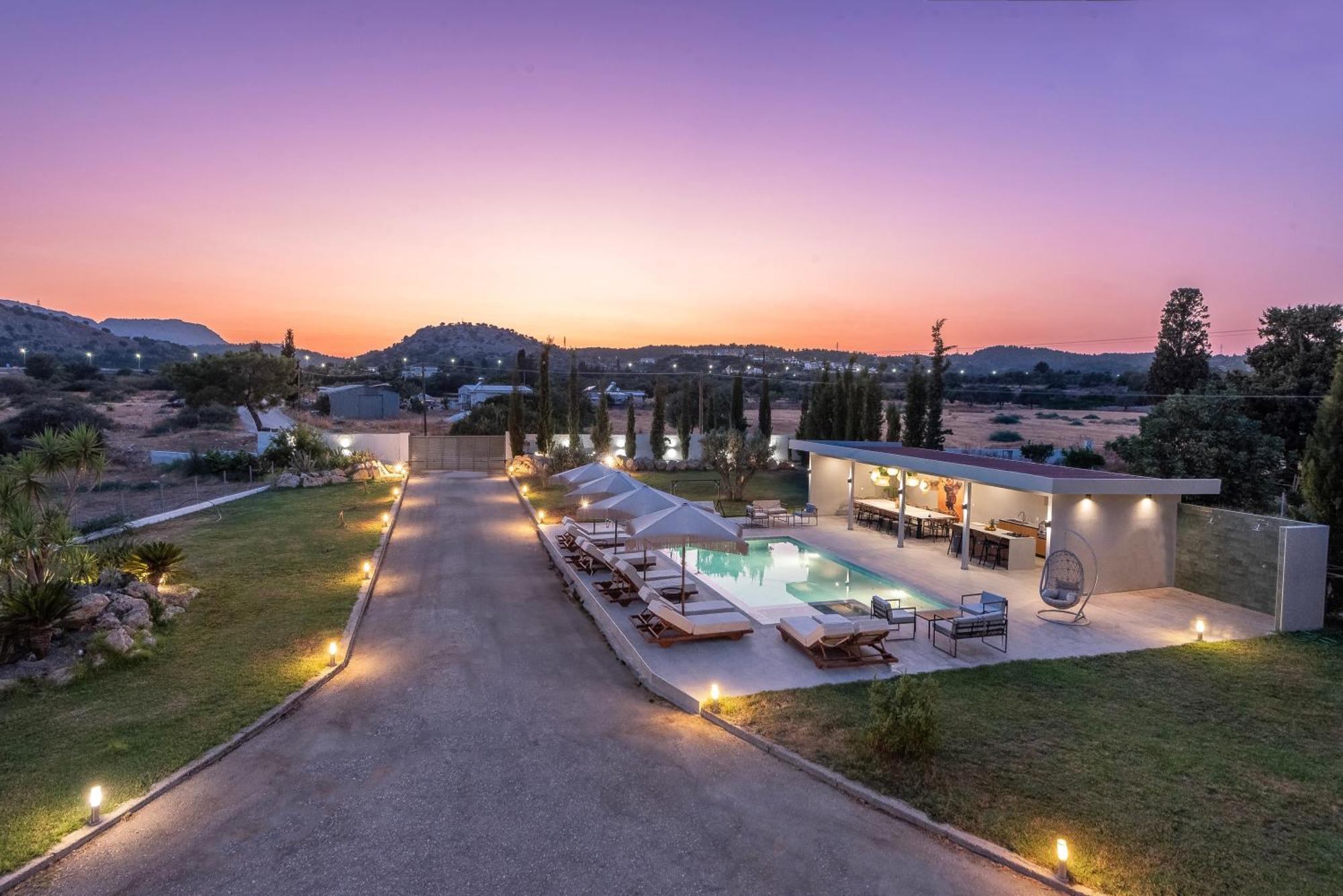 Villa Nikoli Kolymbia Buitenkant foto