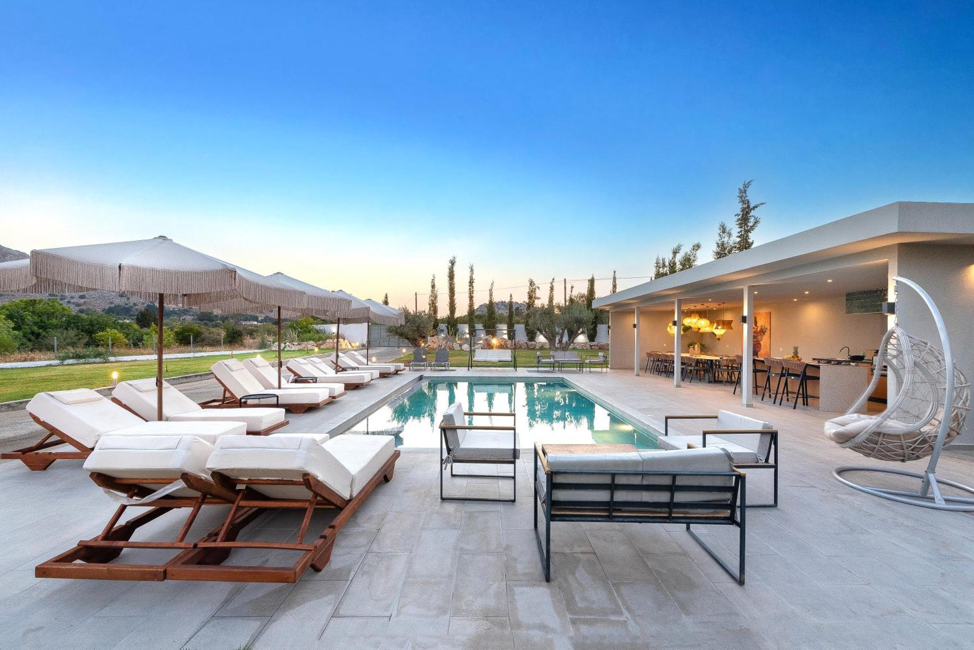 Villa Nikoli Kolymbia Buitenkant foto